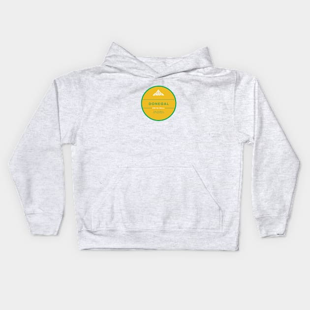 County Donegal, Ireland Kids Hoodie by TrueCelt